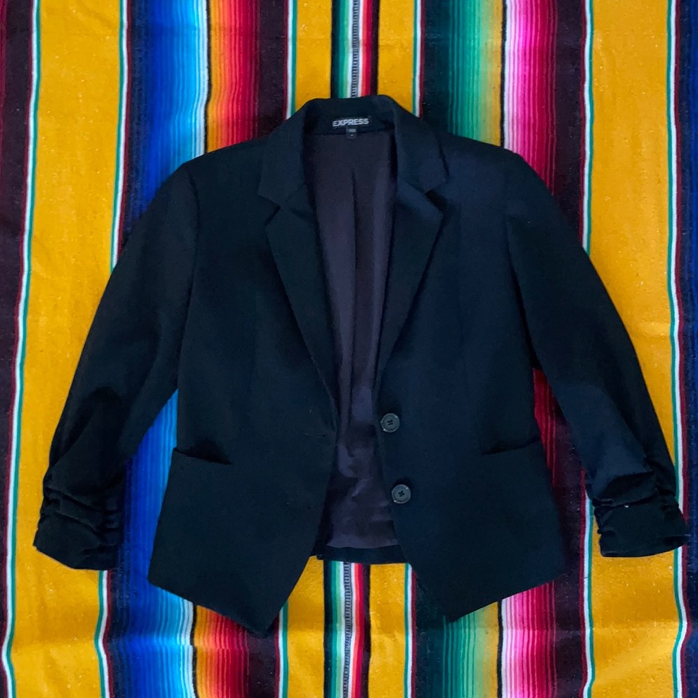 Express Cropped Blazer